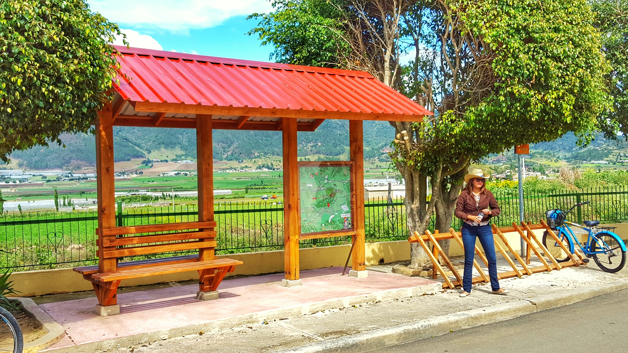 Mirador cicloruta Constanza 