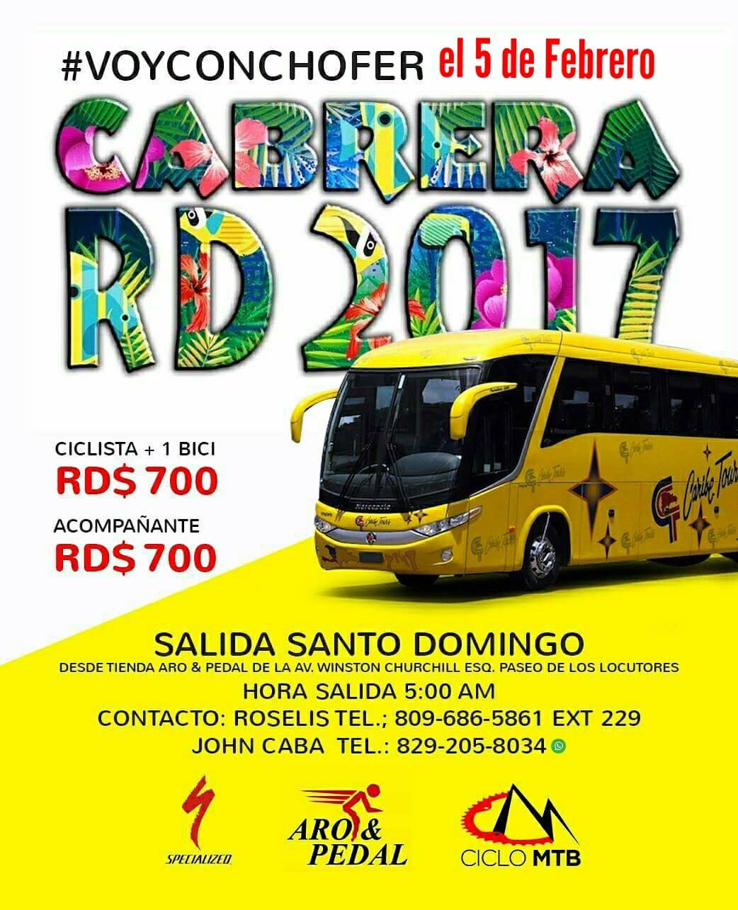 Paseo a Cabrera, República Dominicana 2017