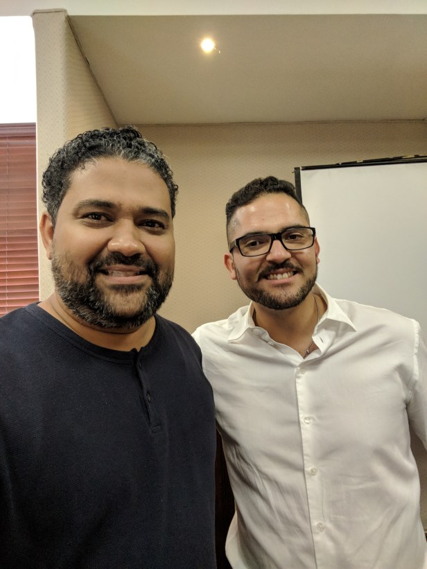 juan conde con expertos wri movilidad urbana taller santo domingo 2018