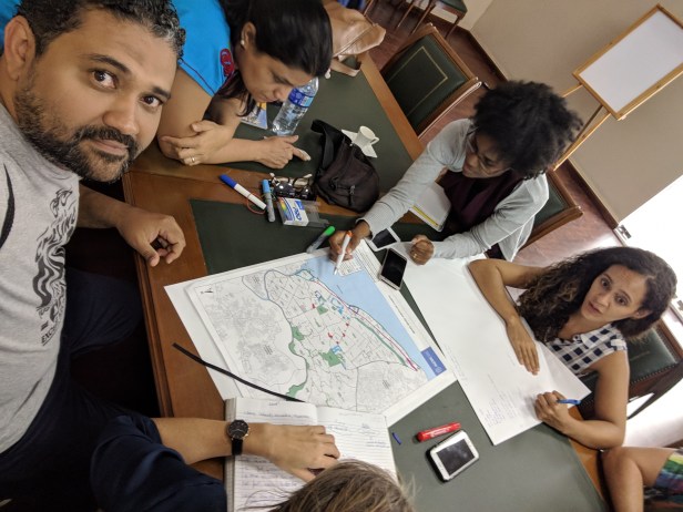 analisis rutas bicicleta santo domingo mapa taller movilidad urbana