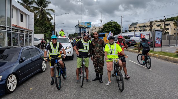Tercer paseo por la proteccion al ciclista y la seguridad vial