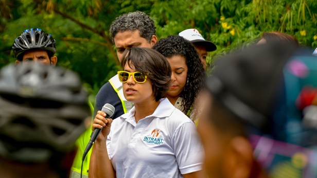Tercer paseo por la proteccion al ciclista y la seguridad vial