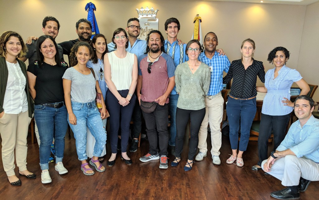 Taller Santo Domingo más segura para bicicletas. Reporte de Resultados de marzo&nbsp;2018.