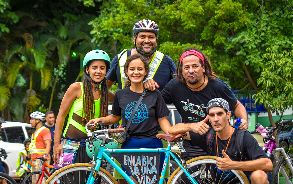 Paseo por la protección al ciclista y la seguridad vial, tercera edición.