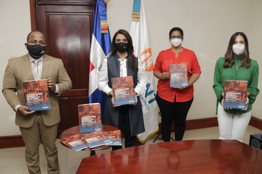 INTRANT presenta Plan de Seguridad Vial de&nbsp;Peatones