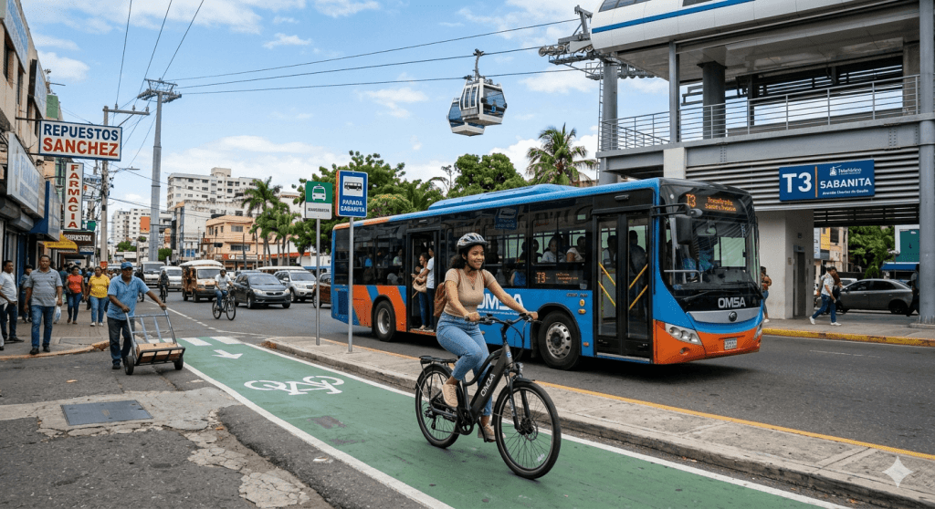 Intermodalidad en Santo Domingo: La clave para conectar bicicleta, transporte y&nbsp;ciudad