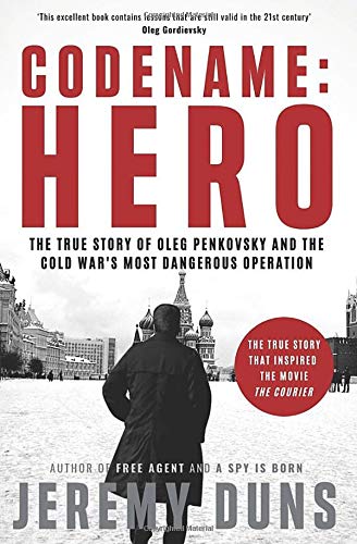 portada del libro Codename Hero sobre el espía de la Guerra Fría Oleg Penkovsky