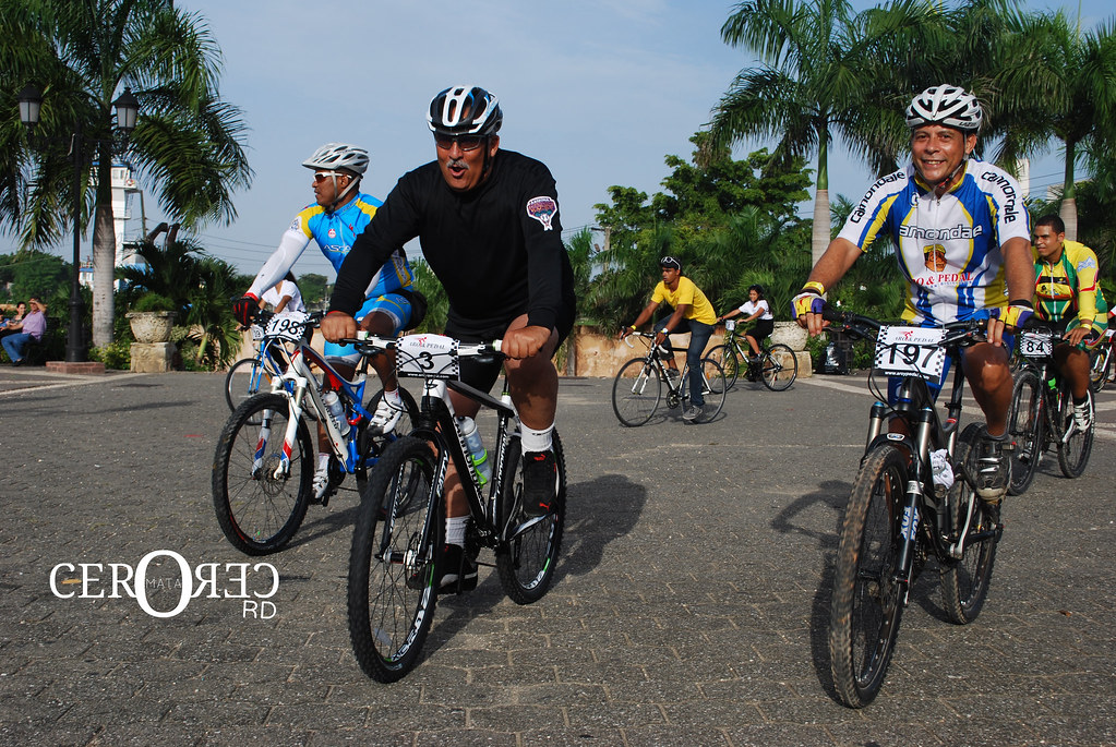 Ex vicepresidente de la Republica Dominicana Jaime David Fernandez Mirabal en la cicloboda 2012.