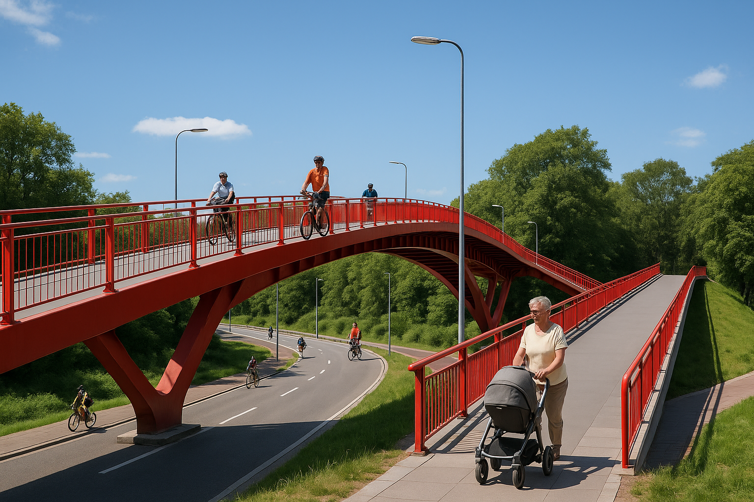 Puentes peatonales y de micromovilidad: del cruce obligado al corredor urbano del&nbsp;futuro
