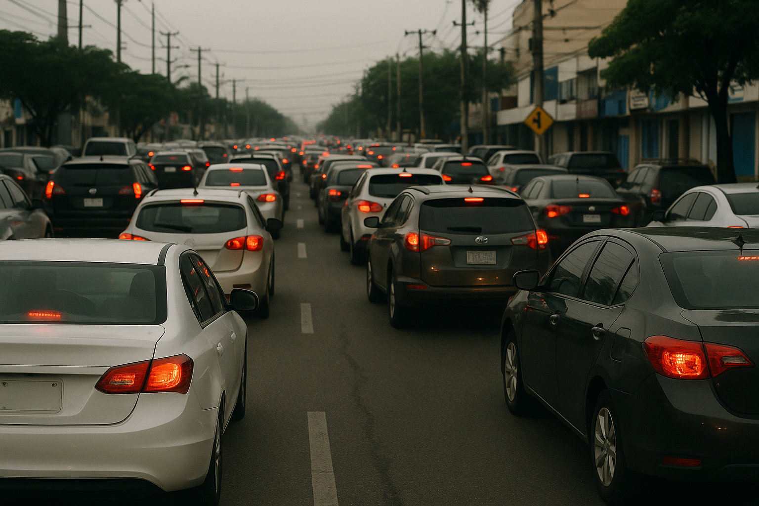 Tránsito fantasma en Santo Domingo: cuando los tapones nacen de la&nbsp;nada
