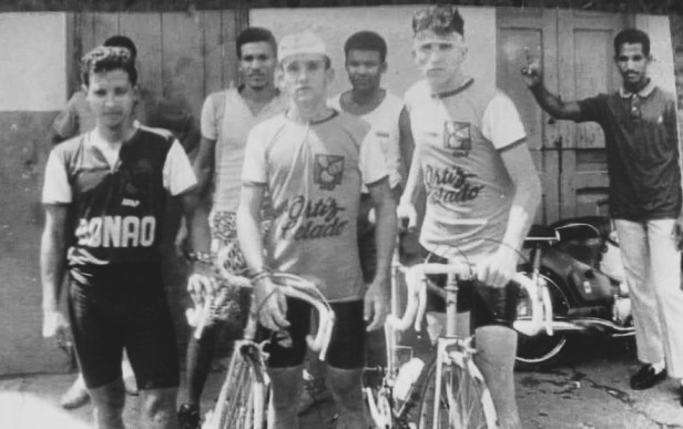 ciclistas club Ortiz Celado y Bonao Republica Dominicana Jose Frias y Tony Rodriguez