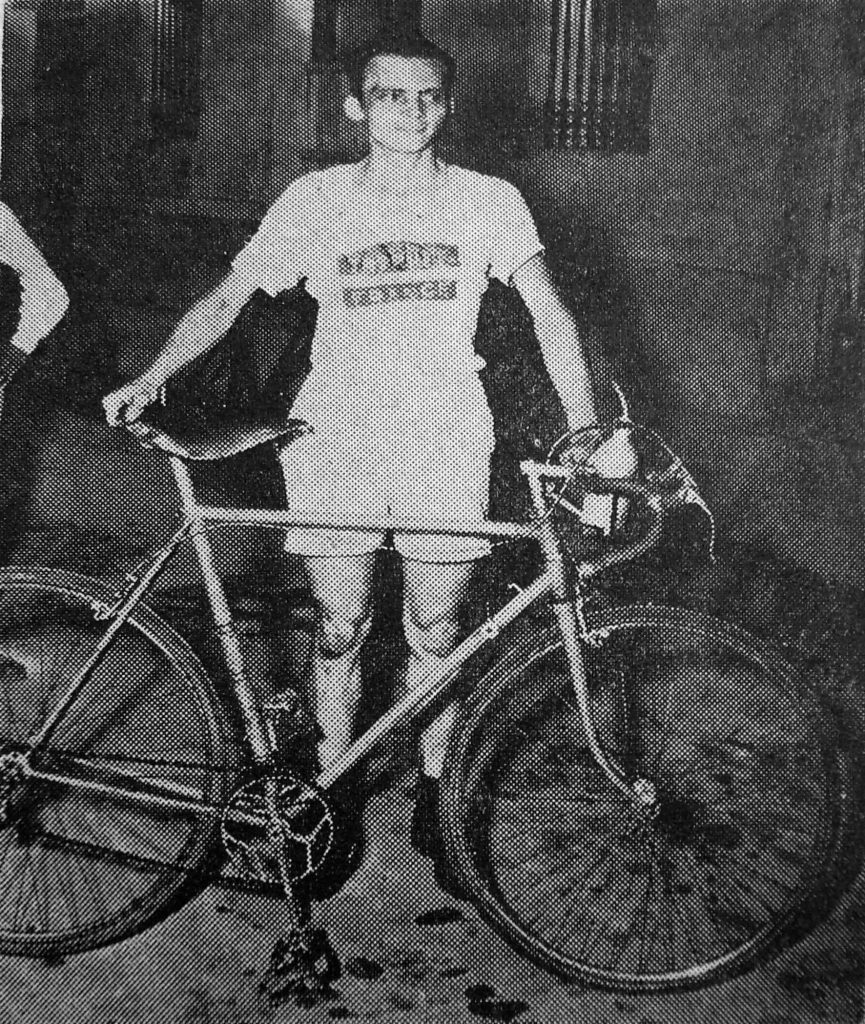 Enrique Allaníc sprinter ciclismo Republica Dominicana velocista ciclismo historico