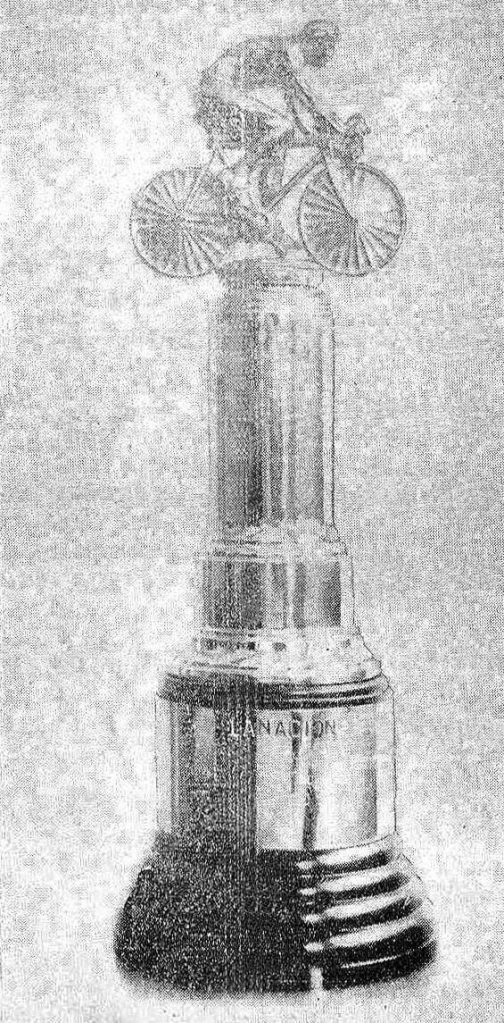 trofeo ciclismo La Nacion Ciudad Trujillo Tancredo Aybar Castellanos